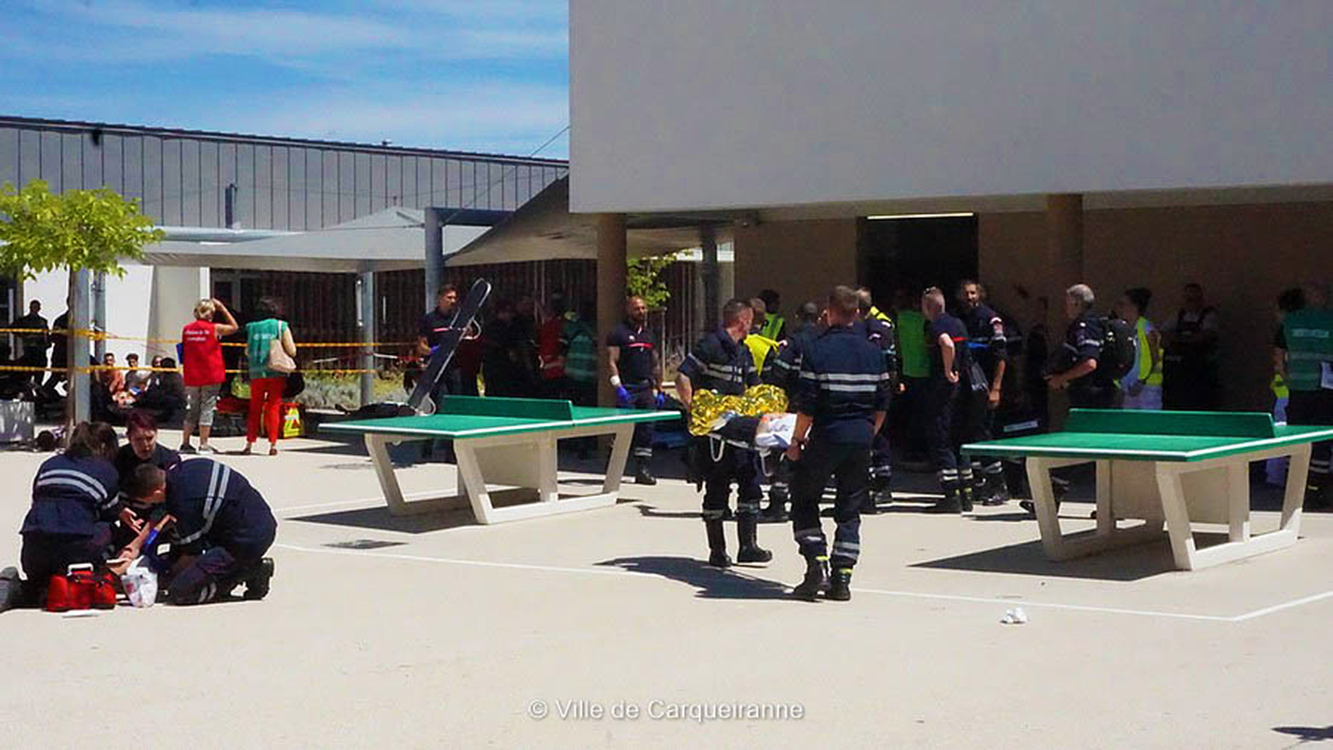 Le Préfet organise un EXERCICE « Attentat » le Mercredi 12 Juin 2019 au Collège Joliot Curie de Carqueiranne - Le Préfet organise un EXERCICE « Attentat » le Mercredi 12 Juin 2019 au Collège Joliot Curie de Carqueiranne -